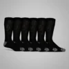 6er-Pack Crew-Socken für Damen
