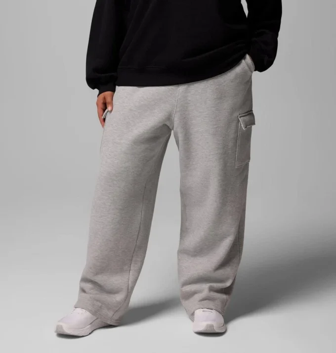 Aldermore™ Fleece-Cargohose für Damen – Übergrößen