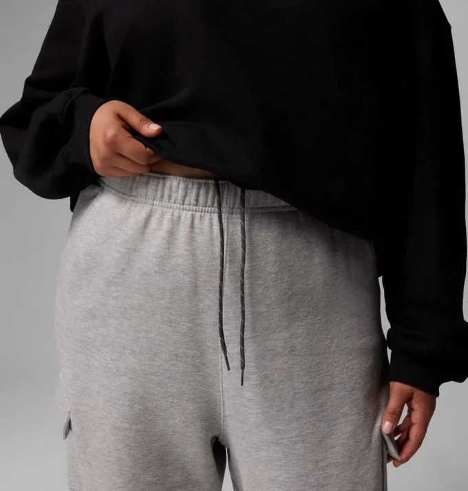Aldermore™ Fleece-Cargohose für Damen – Übergrößen