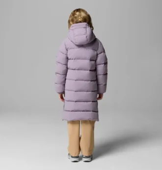 Amaze Puff™ Lange Kapuzenjacke für Mädchen