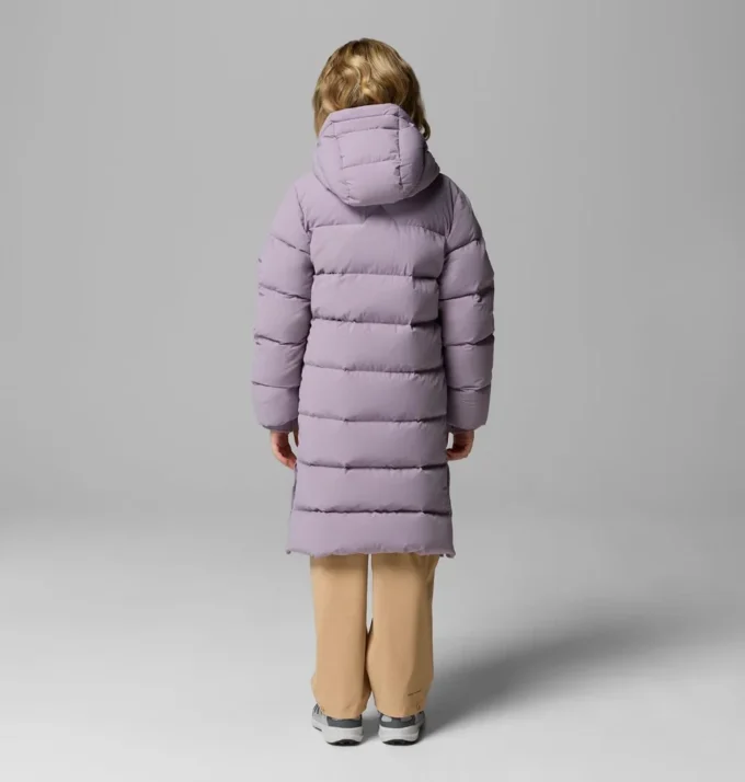 Amaze Puff™ Lange Kapuzenjacke für Mädchen