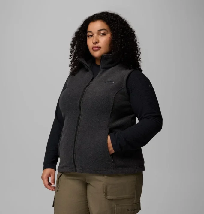 Benton Springs™ Fleeceweste für Damen – Übergröße