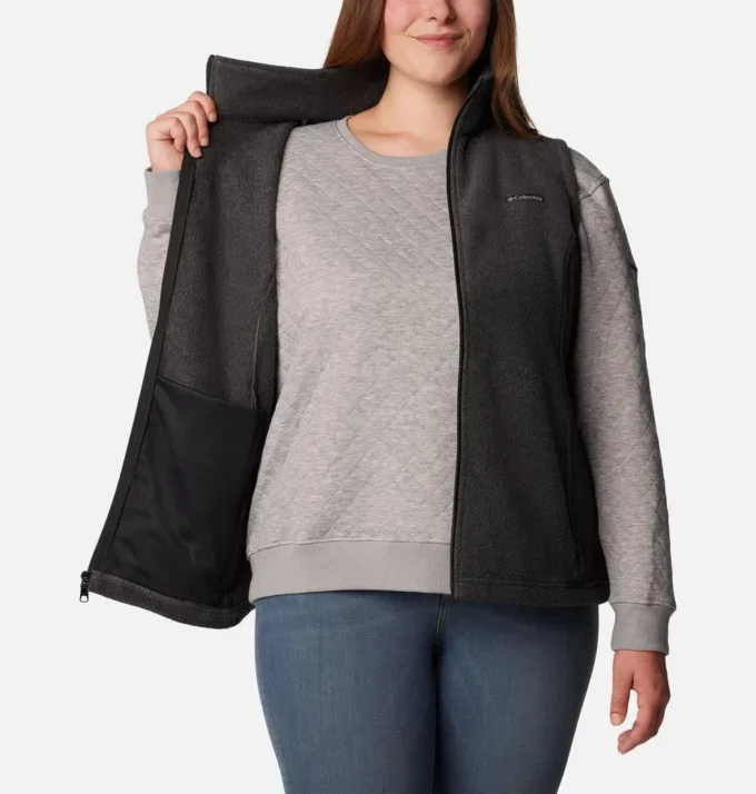 Benton Springs™ Fleeceweste für Damen – Übergröße
