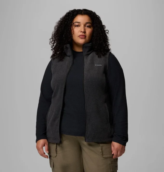 Benton Springs™ Fleeceweste für Damen – Übergröße