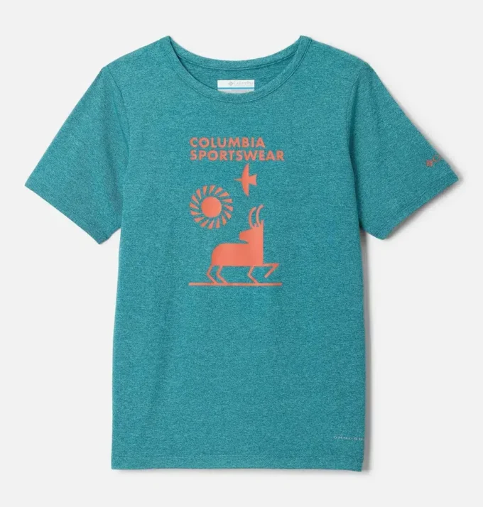Boys Tech Trail™ Kurzarm-Shirt mit Grafik