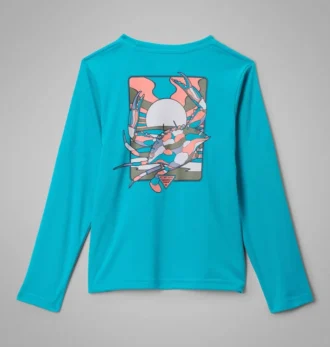 Boys Terminal Tackle PFG™ Fish Shine Langarmshirt