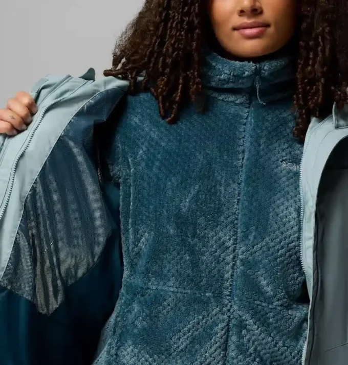 Bugaboo™ III Fleece Interchange Jacke für Damen – Übergrößen