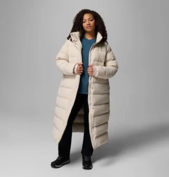 Damen Amaze Puff™ Lange Kapuzenjacke – Übergrößen