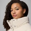 Damen Amaze Puff™ Lange Kapuzenjacke – Übergrößen