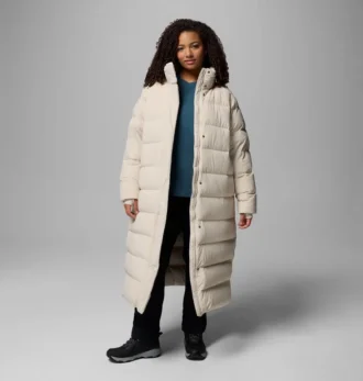 Damen Amaze Puff™ Lange Kapuzenjacke – Übergrößen