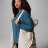 Damen Amaze Puff™ Lange Kapuzenjacke – Übergrößen