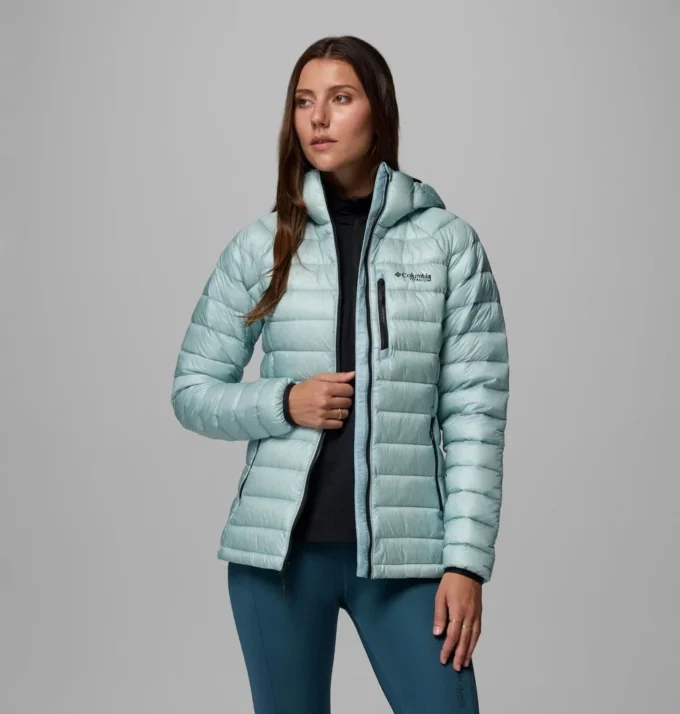 Damen Arctic Crest™ Daunenjacke mit Kapuze