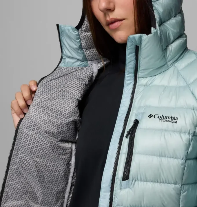 Damen Arctic Crest™ Daunenjacke mit Kapuze
