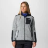 Damen Arctic Crest™ Sherpa Fleecejacke mit durchgehendem Reißverschluss