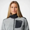 Damen Arctic Crest™ Sherpa Fleecejacke mit durchgehendem Reißverschluss