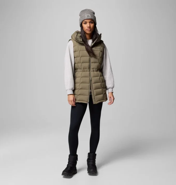 Damen Ardenwood™ Mid Daunenweste mit Kapuze