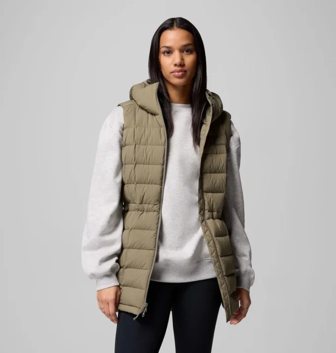 Damen Ardenwood™ Mid Daunenweste mit Kapuze