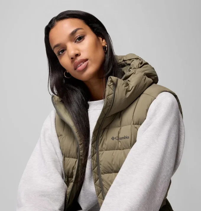 Damen Ardenwood™ Mid Daunenweste mit Kapuze