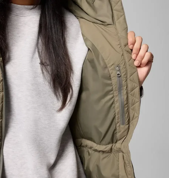 Damen Ardenwood™ Mid Daunenweste mit Kapuze