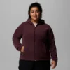 Damen Benton Springs™ Fleece-Hoodie mit durchgehendem Reißverschluss – Übergröße