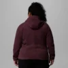 Damen Benton Springs™ Fleece-Hoodie mit durchgehendem Reißverschluss – Übergröße