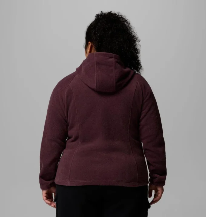 Damen Benton Springs™ Fleece-Hoodie mit durchgehendem Reißverschluss – Übergröße