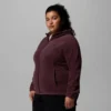 Damen Benton Springs™ Fleece-Hoodie mit durchgehendem Reißverschluss – Übergröße