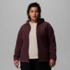 Damen Benton Springs™ Fleece-Hoodie mit durchgehendem Reißverschluss – Übergröße