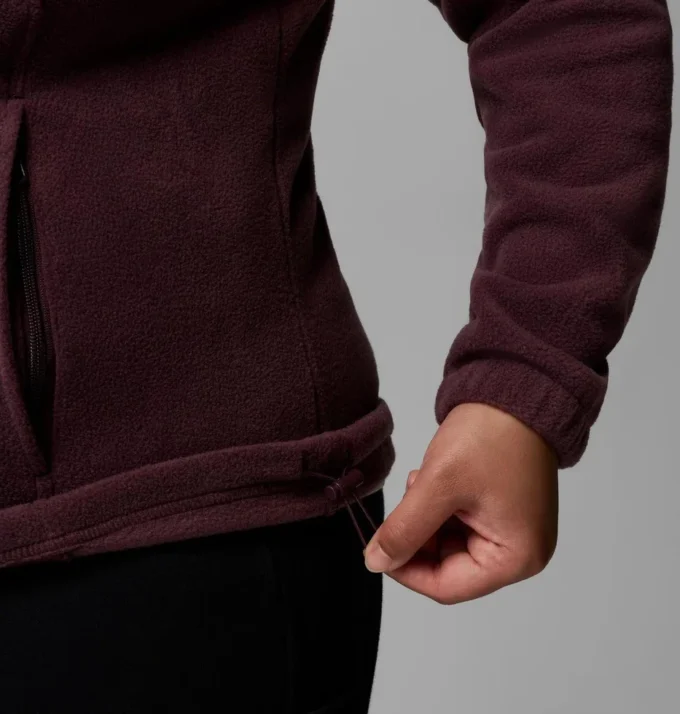Damen Benton Springs™ Fleece-Hoodie mit durchgehendem Reißverschluss – Übergröße