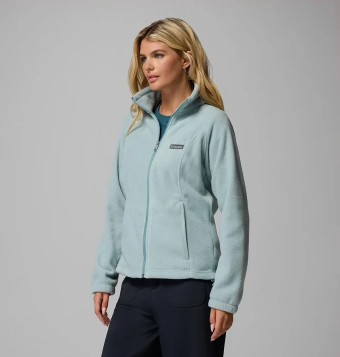 Damen Benton Springs™ Fleecejacke mit durchgehendem Reißverschluss – Petite