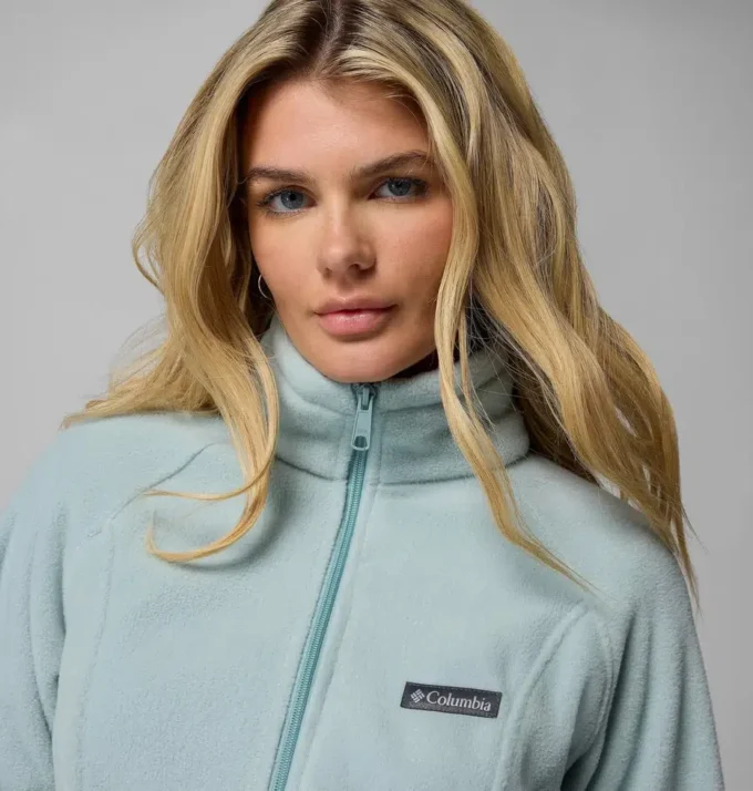 Damen Benton Springs™ Fleecejacke mit durchgehendem Reißverschluss – Petite