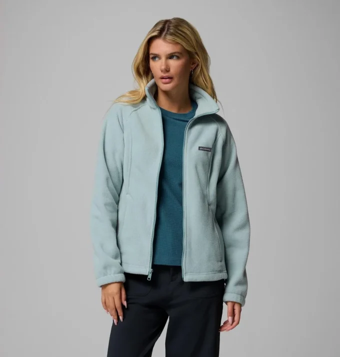 Damen Benton Springs™ Fleecejacke mit durchgehendem Reißverschluss – Petite