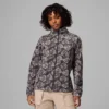 Damen Benton Springs™ Fleecejacke mit Print und durchgehendem Reißverschluss