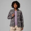 Damen Benton Springs™ Fleecejacke mit Print und durchgehendem Reißverschluss