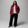 Damen Benton Springs™ Fleecejacke mit Print und durchgehendem Reißverschluss – Übergrößen