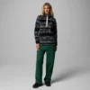 Damen Benton Springs™ Pullover mit Halbdruckknöpfen und Print