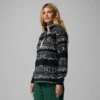 Damen Benton Springs™ Pullover mit Halbdruckknöpfen und Print
