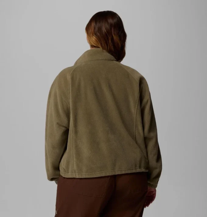 Damen Benton Springs™ Relaxed Full Zip Fleece Jacke – Übergrößen