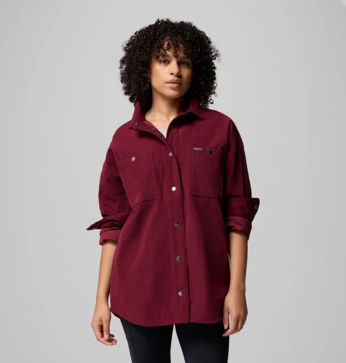 Damen Blue Point Creek™ Cordhemdjacke
