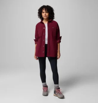 Damen Blue Point Creek™ Cordhemdjacke