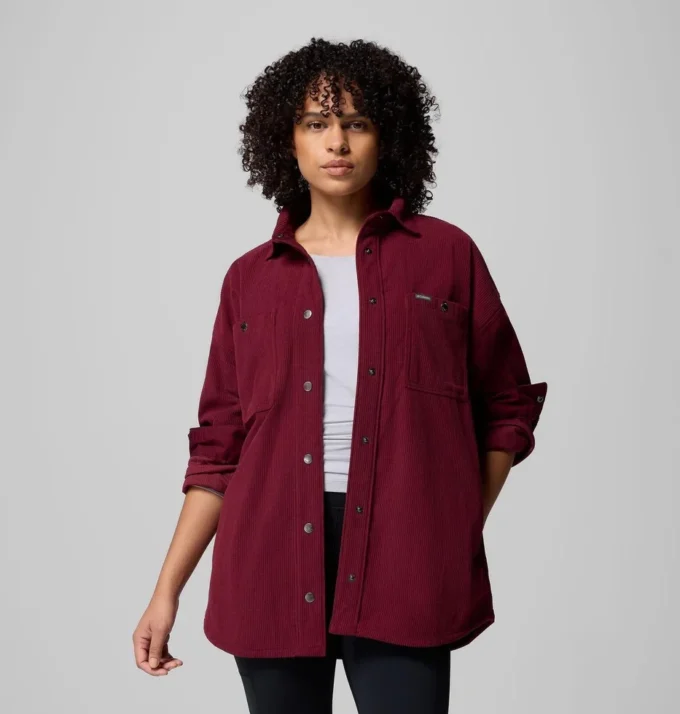 Damen Blue Point Creek™ Cordhemdjacke