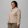 Damen Blue Point Creek™ Gewebtes Langarmhemd – Übergrößen Damen Blue Point Creek™ Gewebtes Langarmhemd – Übergrößen