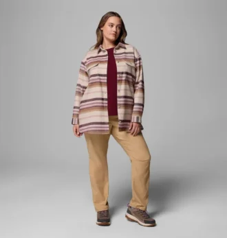 Damen Blue Point Creek™ Hemdjacke – Übergrößen