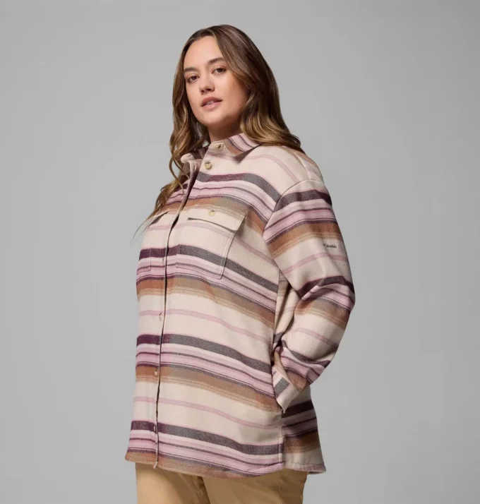 Damen Blue Point Creek™ Hemdjacke – Übergrößen