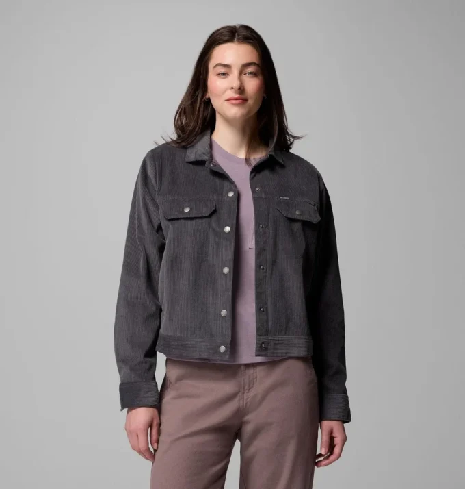 Damen Blue Point Creek™ Kurze Cordjacke