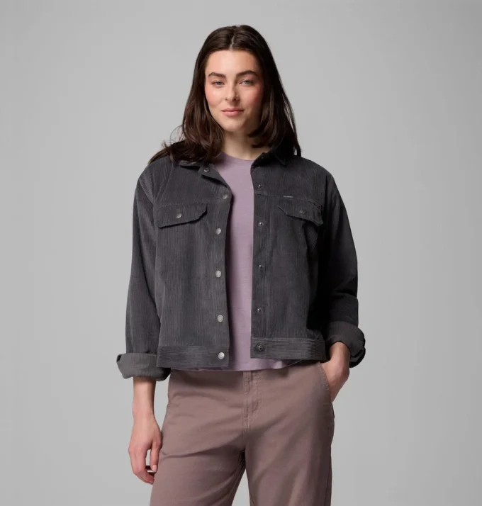 Damen Blue Point Creek™ Kurze Cordjacke