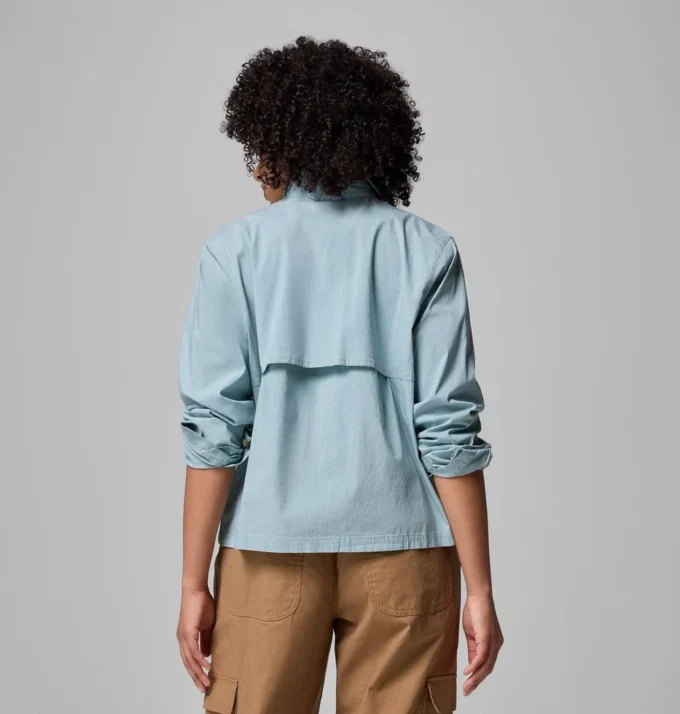 Damen Brea Falls™ Gewebtes Langarmhemd