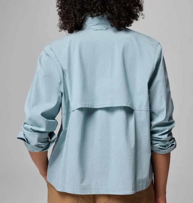 Damen Brea Falls™ Gewebtes Langarmhemd