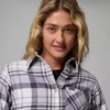 Damen Calico Basin™ Flanellhemd mit langen Ärmeln