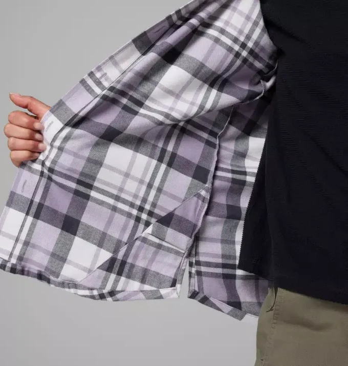 Damen Calico Basin™ Flanellhemd mit langen Ärmeln